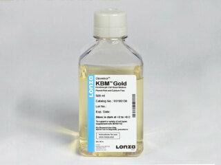 KBM™ Gold Keratinocyte Growth Basal Medium, Calcium and Phenol Red Free