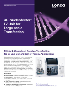 4D-Nucleofector™ LV Unit Guarantee Extension